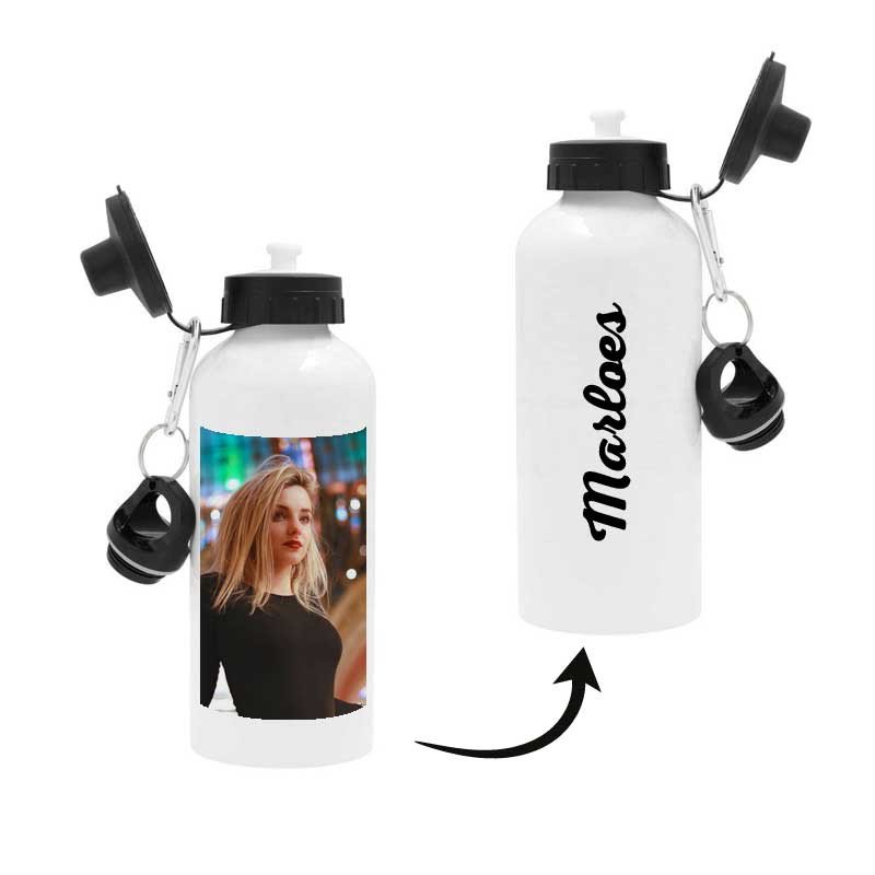 Bidon 500ml met foto en naam