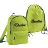 Set Rugtas + Gymtas groen