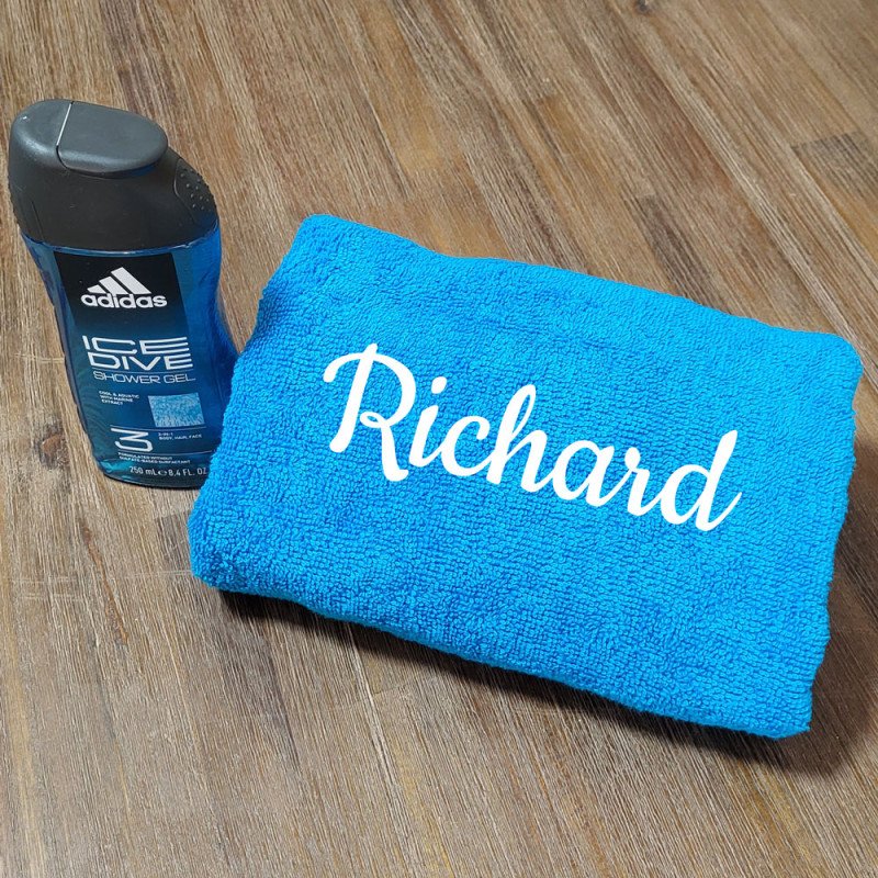 Giftset: Handdoek + Douchegel Man