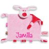 Knuffeldoek hond- roze