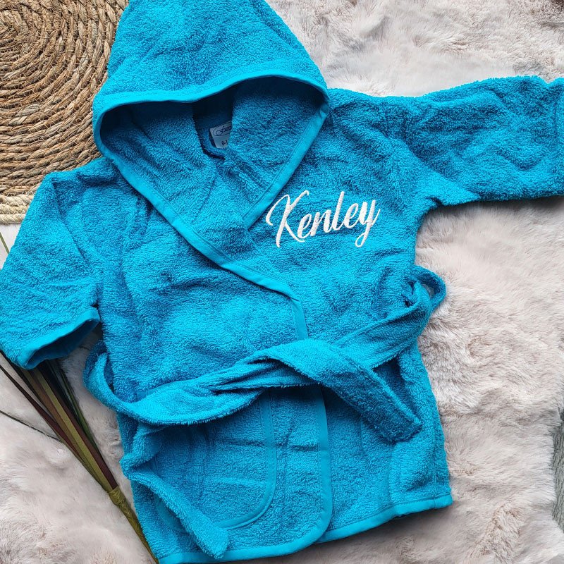 Badjas 0-1jr turquoise