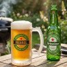 Gepersonaliseerde Heineken bierpul van gesatineerd glas bedrukt met naam