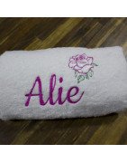 Handdoek borduren met naam